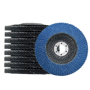 XINSILU 4.5 pouces Premium outils abrasifs bleus haute densité couverture en maille disque à lamelles flexibles meule - Product Image 2