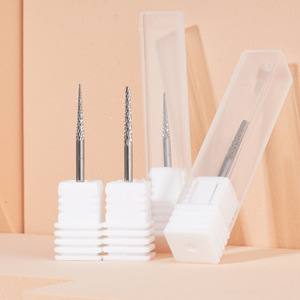 Foret professionnel en carbure non revêtu de 3/32 pouces pour acier inoxydable, grain F/M, pour ponceuse à ongles électrique - Product Image 3