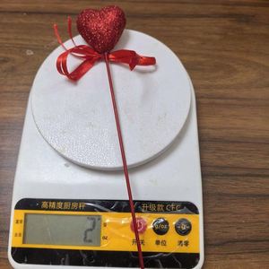 En stock – Décorations Saint-Valentin : Cœurs en mousse, nœuds scintillants, tiges florales pour la vente transfrontalière - Product Image 6