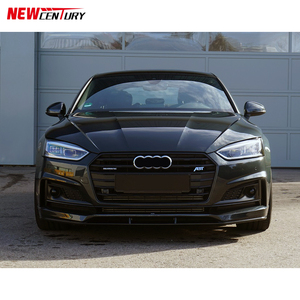 Adecuado para 2016-2018 Audi <span class=keywords><strong>A5</strong></span> B9 parachoques delantero frente pala labio trasero material de fibra de carbono sobre estilo - Product Image 1