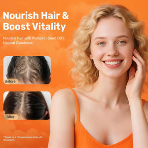 Tekan dingin minyak biji labu kapsul <span class=keywords><strong>Softgel</strong></span> pendukung prostat minyak tanaman pertumbuhan rambut kekebalan pencernaan meningkatkan kapsul minyak - Product Image 4