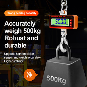 GYS Pèse-grue électronique suspendu en acier inoxydable entièrement étanche, capacité 1500 kg, arrêt automatique, garantie 3 ans GY - Product Image 3
