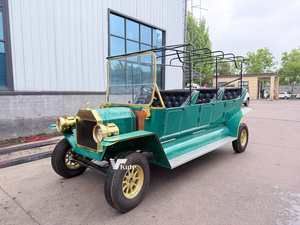 Carro de Golf Eléctrico Clásico Retro de 4 Plazas, 48V 5KW, para Alquiler en Bodas, Venta al Por Mayor - Product Image 6