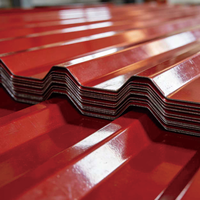 Système de toiture et de drainage, surface lisse, facile à peindre, personnalisable, durable, tôle ondulée galvanisée, tôle profilée
