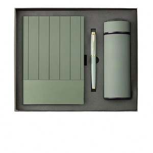 Set de Regalo Empresarial con Botella de Agua Inteligente LED, Incluye Bolígrafo, Cuaderno y Agenda para Navidad y Año Nuevo - Product Image 1