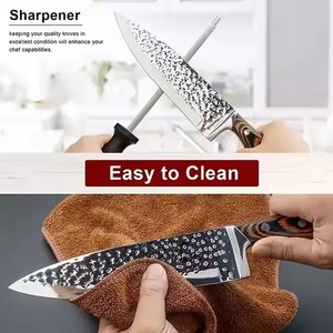 Juego <span class=keywords><strong>de</strong></span> <span class=keywords><strong>cuchillos</strong></span> <span class=keywords><strong>de</strong></span> Chef profesional <span class=keywords><strong>de</strong></span> Venta caliente 15 piezas Juegos <span class=keywords><strong>de</strong></span> <span class=keywords><strong>cuchillos</strong></span> <span class=keywords><strong>de</strong></span> <span class=keywords><strong>cocina</strong></span> <span class=keywords><strong>de</strong></span> acero inoxidable con bloque <span class=keywords><strong>de</strong></span> madera <span class=keywords><strong>de</strong></span> acacia-<span class=keywords><strong>Comprar</strong></span> cuchillo <span class=keywords><strong>de</strong></span> Chef L - Product Image 4