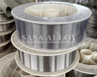 Fil de soudage MIG en alliage de nickel Inconel 625 ERNICRMO-3 SASA ALLOY, diamètre 0,8 mm-3,0 mm, surface brillante et lisse, norme ASTM ASME