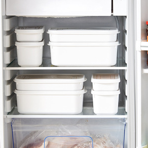 Food Storage Containers 350ML 700ML 800ML 1600ML Rectangle Airtight For Refrigerator Freezer Picnic Microwave Safe - Product Image 2