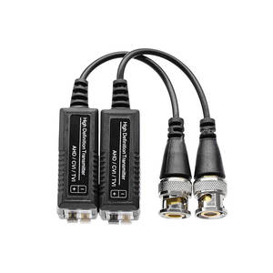 <span class=keywords><strong>Video</strong></span> <span class=keywords><strong>Balun</strong></span> Cctv 1080P AHD/CVI/TVI Rj45 UTPCat5/6 Conector BNC Tornillo pasivo de plástico 300M Tipo de monitor Accesorios de vigilancia - Product Image 1