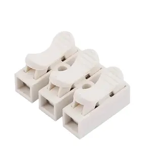 Custom CH2 CH3 Lighting Electrical quick connect 2 3 pin wire to wire connector Press Type Terminal Barrier Block 5A/450V