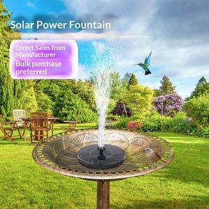 Fuente Solar Pequeña para Jardín, Piscina Exterior, Baño para Pájaros, Modelo Flotante con Flujo de Agua PQ-2 - Product Image 4