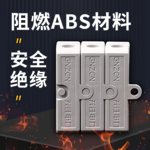 ขั้วต่อเทอร์มินัล Gnzcn 4 ชิ้น ขั้วต่อสายทองแดงสำหรับการเชื่อมต่อสายเคเบิล - Product Image 3