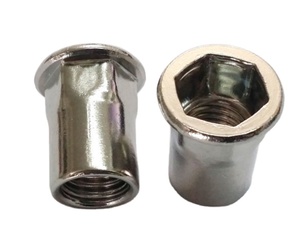 Đinh Tán Cơ Thể Bán Lục Giác Đầu Phẳng Bằng Thép Không Gỉ M4 M12 - Product Image 1