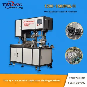 Hoàn toàn CNC kiểm soát dễ dàng để hoạt động tự động dây điện thiết bị đầu cuối dây quanh co máy thành phần chính động cơ bao bì nhựa - Product Image 6