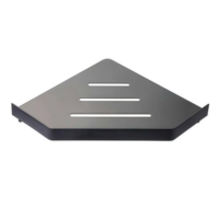 Étagère de salle de bain triangulaire moderne en acier inoxydable 304, écologique, étanche, petite étagère d'angle pour salle de douche, utilisation hôtelière