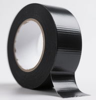 Ruban d'étanchéité butyle noir à haute viscosité pour réparer les toits en acier et en ciment et les interstices de collage