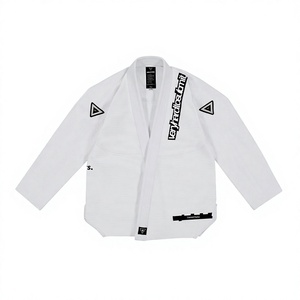 Prix d'usine en gros pour les Gis de BJJ pour femmes, logo personnalisé, Jiu-Jitsu brésilien, 100% coton, uniformes de karaté - Product Image 5