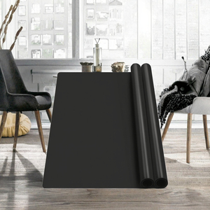 Tappetino in Silicone Nero 27,8*38cm Spessore 1mm per Artigianato, Stampi per Gioielli in Resina, Protezione per Piano di Lavoro, Tovaglietta da Tavola - Product Image 2