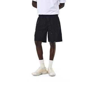 Shorts décontractés pour hommes avec logo personnalisé, longueur genou, en nylon respirant, séchage rapide, légers, pour hommes - Product Image 4