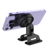 Support magnétique portable N52 pour voiture et bureau, rotation à 360° °   Support rotatif réglable pour une conduite mains libres sécurisée