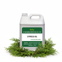 Huile Essentielle de Cyprès 100% Pure et Naturelle Distillée à la Vapeur de Feuilles de Cupressus Sempervirens, Prix de Gros, pour les Cheveux