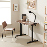 Bureau d'Ordinateur Réglable en Hauteur Électrique à Moteur Unique