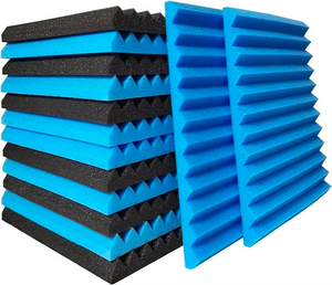 Hot Style Studio Wedge Panneaux Mur Chambre KTV Cinéma <span class=keywords><strong>Triangle</strong></span> Caisse Absorption Sonore Acoustique Mousse Tuiles - Product Image 1