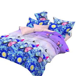 中国厂家直销价格美丽的涤纶枕套家用纺织品，床单。