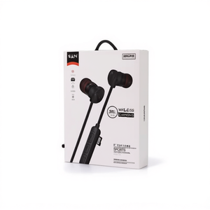 S&N Wireless Sports Earphones With Mic Neckband Design For Running And Gym Use - Product Image 2