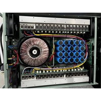 Amplificateur de puissance sonore professionnel 3U à double canal 39,2, en promotion, 2CH*900W-1900W, panneau vert menthe, pour scène
