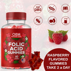เยลลี่กรดโฟลิก OEM 400mcg วิตามินโฟเลตแบบเยลลี่  อาหารเสริมสำหรับก่อนคลอดและตั้งครรภ์ สำหรับผู้หญิง คุณแม่ และเด็ก - Product Image 4