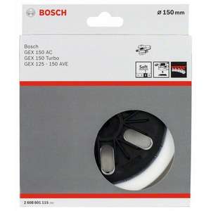 BOSCH - 2608601115 Almohadilla de lijado blanda, Ø 150mm - EAN 3165140219464 ABRASIVOS ALMOHADILLAS DE LIJADO - Product Image 2