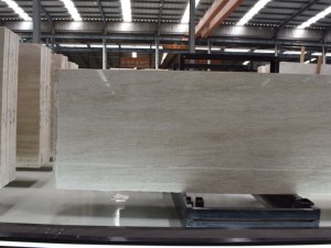 UnionStone - Losa Grande de Travertino Súper Blanco, Diseño Moderno, Superficie Pulida, Impermeable, Duradera, Uso Comercial, Hotel, Villa - Product Image 4