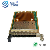 Adaptateur de serveur Ethernet 10G, puce Intel XL710-BM1, OCP3.0, 4 ports SFP+, carte réseau à fibre optique pour le stockage