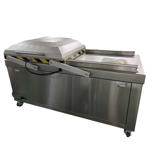 High Output Multifunctional <strong>Double</strong> Chamber Semi-Automatic Vacuum <strong>Sealer</strong> for Food Textiles and Stand-up Pouch Packaging - Product Image 5