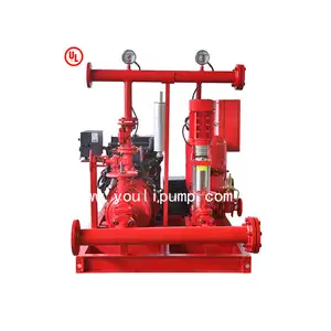 Electric Fire Pump 250 500 750GPM EDJ Fire Water Pump Diesel/Electrical/Jockey Pump Set Fire Fighting Pump