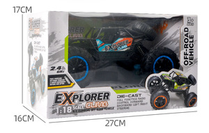 Coche de Juguete Teledirigido 2.4G a Escala 1:18 de Gran Tamaño Todoterreno, Vehículo RC de Campo Traviesa, Coche de Acrobacias RC para Regalos de Juguete para Niños - Product Image 5