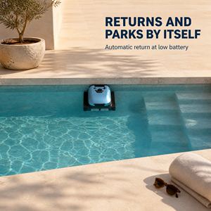 <span class=keywords><strong>Robot</strong></span> de nettoyage de <span class=keywords><strong>piscine</strong></span> pour hôtels, complexes hôteliers, villas, piscines enterrées de 300 m², nettoyeur de <span class=keywords><strong>piscine</strong></span> automatique commercial, navigation par gyroscope - Product Image 6