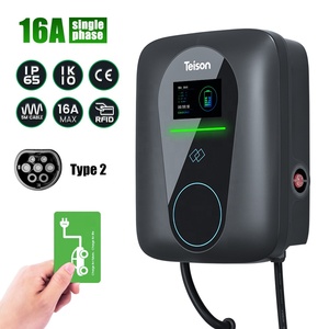 Teison <span class=keywords><strong>voiture</strong></span> <span class=keywords><strong>électrique</strong></span> wallbox chargeur ev borne <span class=keywords><strong>de</strong></span> <span class=keywords><strong>recharge</strong></span> rapide RFID <span class=keywords><strong>carte</strong></span> 11kw triphasé - Product Image 2