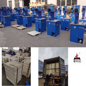 Machine à riveter pour garnitures de frein et sabots de frein hydrauliques pneumatiques robustes - Product Image 5