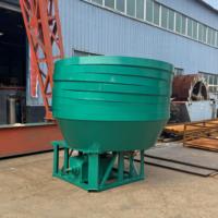 Mesin Penggiling Bijih Batu Basah (Wet Pan Mill) Hemat Energi dengan Tombol Start Stop Langsung dari Pabrik untuk Penambangan Emas, Operasi Sederhana, dan Pengolahan