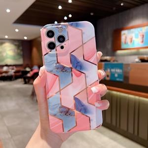 Für <span class=keywords><strong>i</strong></span> phone 14 13 12 11 xr xs max xs pro max fall voller schutz weicher tpu fall marmor rückseite acessrios para celularrs - Product Image 3