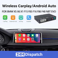 CarPlay sans fil Android Auto pour BMW X5 F15 F85 G05 X6 F16 F86 G06 X1 F48 F49 NBT EVO, maintien du système OEM