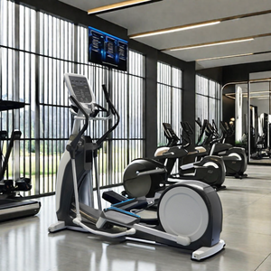 Fábrica de Guangdong, venta al por mayor, gimnasio, calidad, equipo de Fitness, escalador Cardio, máquina elíptica, entrenador cruzado - Product Image 2