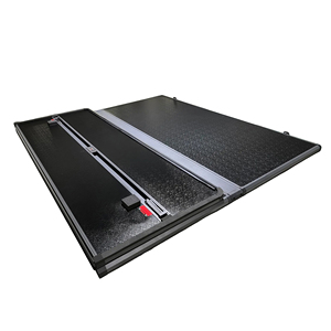 Cubierta Rígida Plegable de 4 Piezas para Dodge RAM 1500 2500 3500, Cubierta de FRP/Aleación de Aluminio, Plegable en Cuatro Partes - Product Image 2