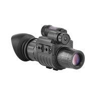 Caméra thermique HRC, lunettes de vision nocturne numériques montées sur la tête, longue portée 200-1000m, monoculaire tactique à faible luminosité