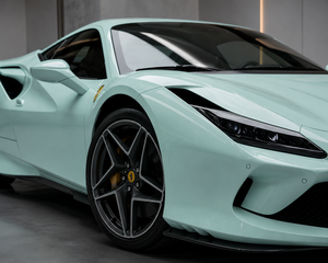 Car <b>Vinyl</b> <b>Wrap</b> Film Mint green PET Metallic High Gloss Air Release Anti Scratch Full Body Automotive Color Changing Film - Product Image 6