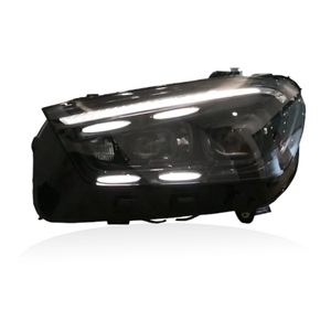 Kit <span class=keywords><strong>de</strong></span> Rénovation <span class=keywords><strong>de</strong></span> Phares LED pour Mercedes-Benz GLE W167 2020-2025 – Mise à Niveau <span class=keywords><strong>de</strong></span> <span class=keywords><strong>la</strong></span> Configuration <span class=keywords><strong>de</strong></span> Base à Haute avec Phares Avant LED Multi-faisce Style Multi- faisceaux - Product Image 2