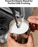 Cafetera Espresso Automática Anbolife de 20 Bares con Molinillo, Diseño Compacto, Protección Contra Sobrecalentamiento, Autolimpieza, Fabricación OEM