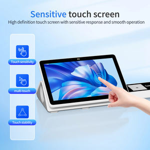 Caisse enregistreuse POS tout-en-un haut de gamme, écran tactile 10,1 pouces, Android 10.0, Bluetooth 5.2, pour magasin de détail, restaurant - Product Image 4